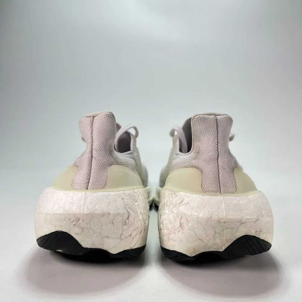 adidas Ultraboost Light Triple White Running Shoes Sneakers GY9350 Youth Size 7